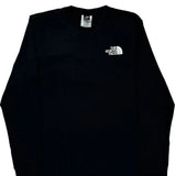 The North Face Long Sleeve T-Shirt - XL Black Cotton