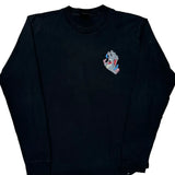Santa Cruz Long Sleeve T-Shirt - Small Black Cotton