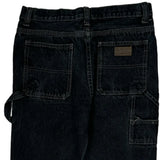 Chams Carpenter Jeans - 29W UK 10 Black Cotton