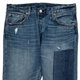 501 Levis Jeans - 32W 26L Dark Wash Cotton