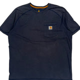 Carhartt T-Shirt - XL Blue Cotton