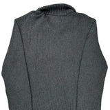 Polo By Ralph Lauren 1/4 Zip - Large Gray Cotton
