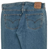 501 Levis Jeans - 36W 33L Blue Denim