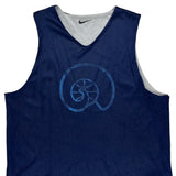 Basketball Nike Jersey - XL Blue Polyester