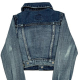 Age 6 Polo By Ralph Lauren Cropped Denim Jacket - XS Blue Denim