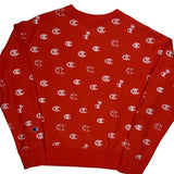 Reverse Weave Champion Sweatshirt - Medium Red Cotton Blend