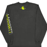 Property Of Carhartt Long Sleeve T-Shirt - Medium Black Cotton