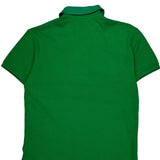 Polo By Ralph Lauren Slim Fit Polo Shirt - Large Green Cotton