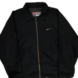 Nike Harrington Jacket - Large Black Polyester