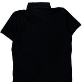 Tommy Hilfiger Slim Fit Polo Shirt - Large Black Cotton