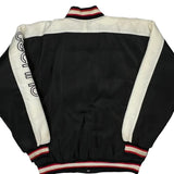 Playback Varsity Jacket - Medium Black Polyester