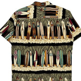 Kalaheo Graphic Hawaiian Shirt - Large Multicoloured Cotton