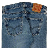 501 Levis Jeans - 29W 32L Blue Cotton
