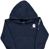 Age 4 Carhartt Hoodie - 2XS Navy Cotton