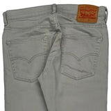 513 Levis Jeans - 31W 30L Grey Cotton