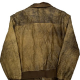 Unbranded Oversized Leather Jacket - Large Brown Leather