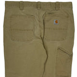 Carhartt Carpenter Pants - 34W 28L Khaki Cotton