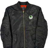 Gmc Ma-1 Riot Games Employee Bomber Jacket - Medium Black Polyester