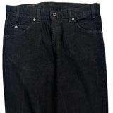 Levis 550 Jeans - 33W 32L Black Cotton