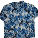 Aloha Republic Floral Hawaiian Shirt - XL White Cotton