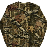 Mossy Oak Camo Long Sleeve T-Shirt - Medium Green Cotton