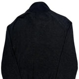 Polo By Ralph Lauren 1/4 Zip - Large Gray Cotton