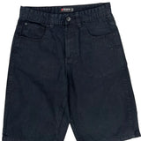 Southpole Denim Shorts - 30W 11L Black Cotton