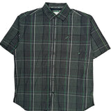 Ecko Unltd Checked Short Sleeve Shirt - XL Black Cotton