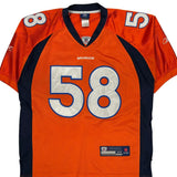 Broncos Reebok Nfl Football Jersey - XL Orange Polyester
