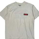 Fish Stories Columbia Graphic T-Shirt - Medium White Cotton