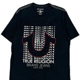 World Tour True Religion T-Shirt - Large Black Cotton