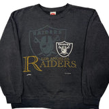 Los Angeles Raiders Nutmeg Football Sweatshirt - XL Gray Cotton