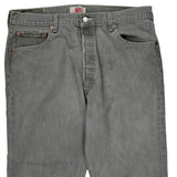 Levis 501 Jeans - 36W 31L Gray Cotton
