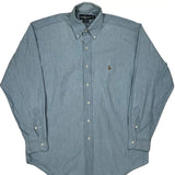 Ralph Lauren Shirt - Medium Blue Cotton