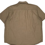 Carhartt Short Sleeve Shirt - 2XL Beige Cotton