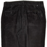 Nautica Cord Trousers - 36″ Waist Black Corduroy