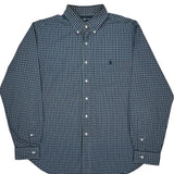 Ralph Lauren Checked Shirt - XL Blue Cotton