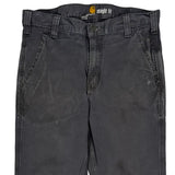 Carhartt Trousers - 30W 32L Grey Cotton