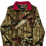 Mossy Oak Camo Fleece - Small Green Polyester