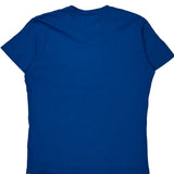 Diesel Logo Patch On Chest Diesel T-Shirt - Large Blue Cotton