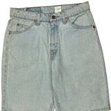 Levis Denim Shorts - 30W 10L Light Wash Cotton