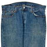 501 Levis Jeans - 36W 31L Blue Cotton
