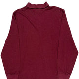 Polo By Ralph Lauren Long Sleeve Polo Shirt - 2XL Burgundy Cotton