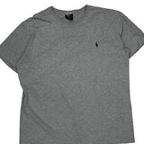 Polo By Ralph Lauren T-Shirt - Large Gray Cotton