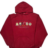 Walt Disney World Disney Graphic Hoodie - 2XL Red Cotton