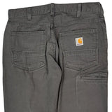 Carhartt Cargo Trousers - 34W 30L Grey Cotton