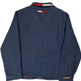 Tommy Hilfiger Striped Jacket - XL Navy Polyester