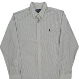 Ralph Lauren Checked Shirt - XL Black Cotton