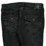 True Religion Skinny Jeans - 35W 31L Black Cotton Blend
