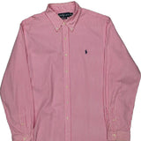 Ralph Lauren Striped Shirt - XL Red Cotton